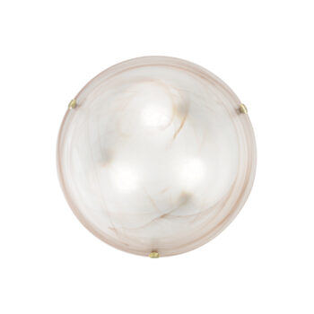 PLAFONIERA DUNA TABACCO 3XE27 50X50X11CM