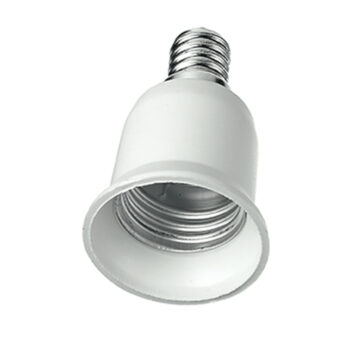 ADATTATORE PER PORTALAMPADE DA E14 A E27