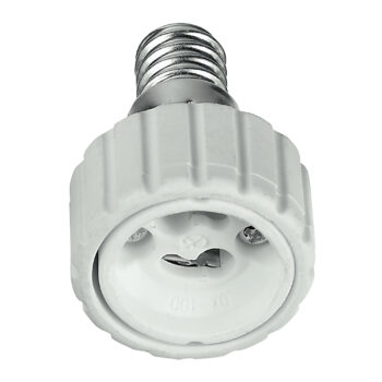 ADATTATORE PER PORTALAMPADE DA E14 A GU10
