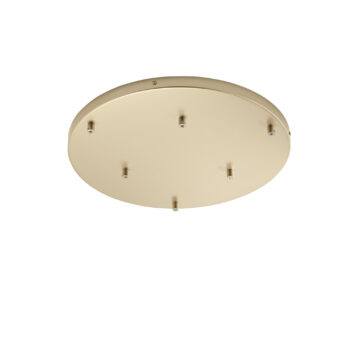 MONTATURA TONDA ORO A 6 FORI 47X4,1CM