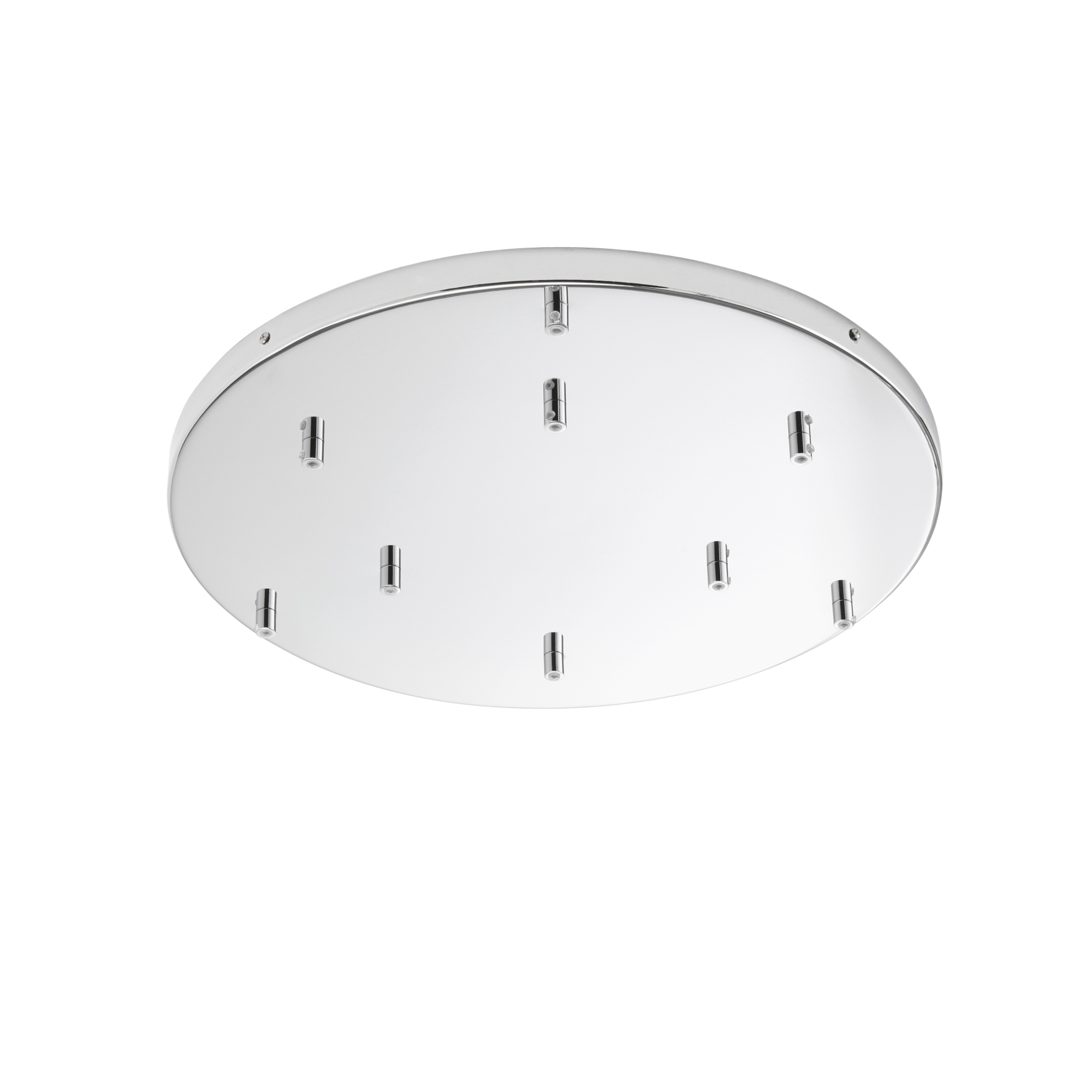 MONTATURA TONDA CROMO A 9 FORI 52X4,1CM