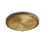 Rosone multicavo ferro bronzato diametro 50 con 6 fori