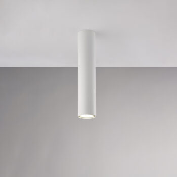 Plafoniera in ferro laccato bianco GU10 1 luce