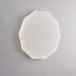 Plafoniera in acrilico bianco diametro 40 con led integrato CCT + telecomando