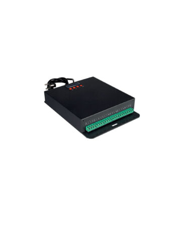 CONTROLLER LED DMX512 RGB INPUT AC230V OUTPUT DC12V 300W 6 CANALI RGB (50W) 33,2X5,8X25CM