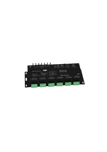 CONTROLLER DMX 24 CANALI 4A DC12/24 24X(48-96)W 24X4A 26,4X8,3X4,2CM