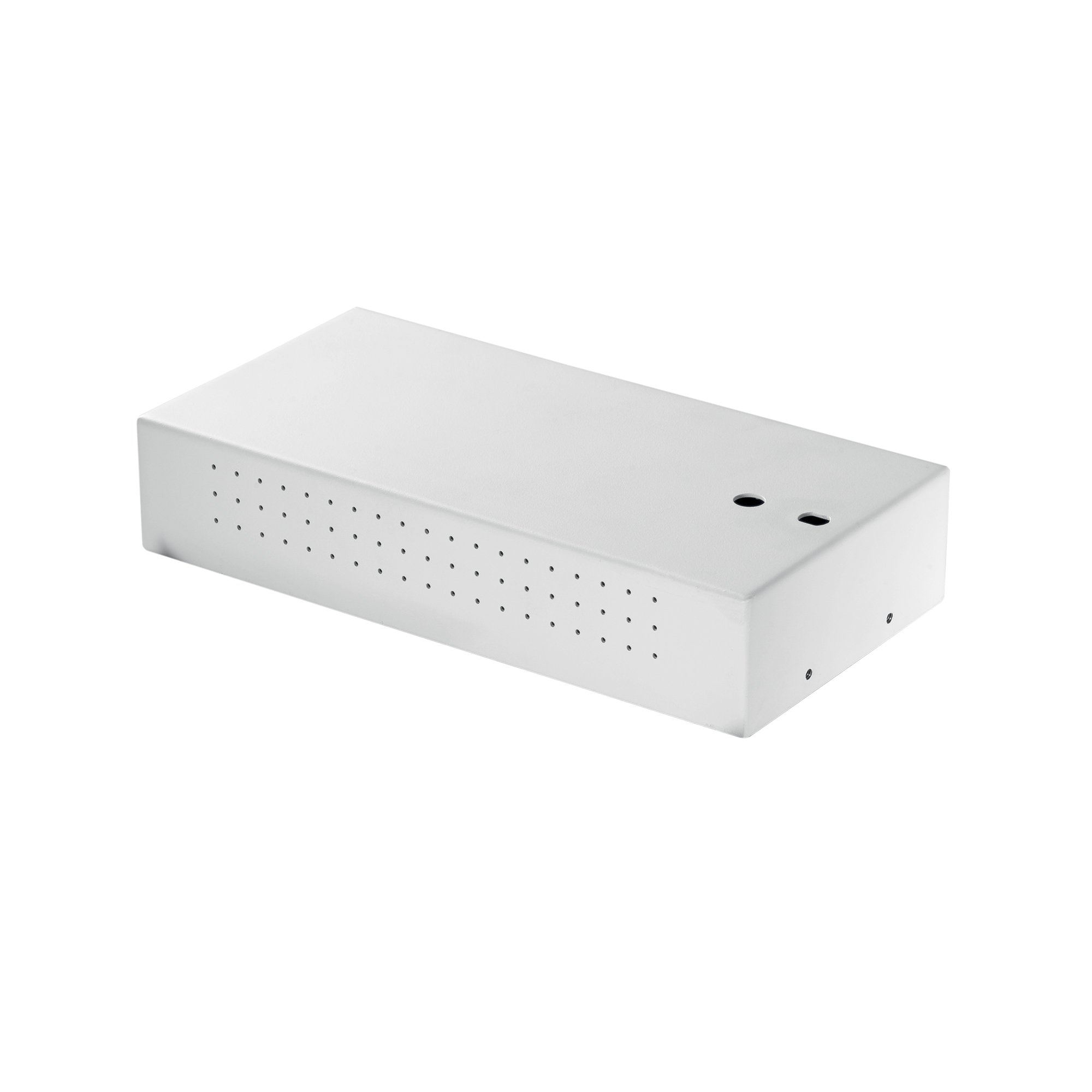 SCATOLA BIANCA PER ALLOGGIO DRIVER E COLLEGAMENTO ELETTRICO BINARI A SOSPENSIONE 25X12,5X4,9CM