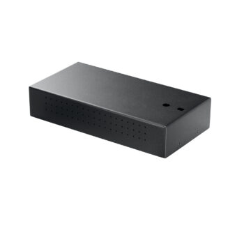 SCATOLA NERA PER ALLOGGIO DRIVER E COLLEGAMENTO ELETTRICO BINARI A SOSPENSIONE 25X12,5X4,9CM