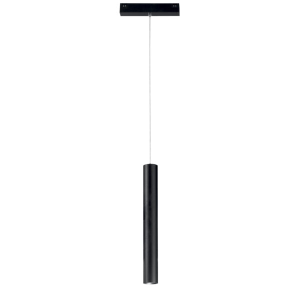 SOSPENSIONE DAVINCI TUBO NERO LED 48V 3W 300LM 3000K 30X16,1X3,5CM