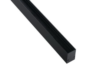 BINARIO DAVINCI NERO A SOFFITTO/SOSPENSIONE 200X4,2X2,6CM