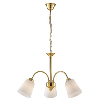 LAMPADARIO 1162 ORO 3XE14 55,5X87CM