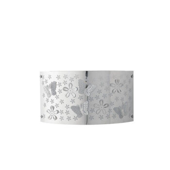 APPLIQUE BUTTERFLY CROMO 2XE14 32X9X17CM