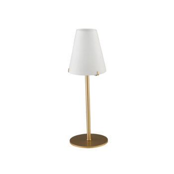 LUME CANTO ORO/BIANCO 1XG9 12X12X35CM