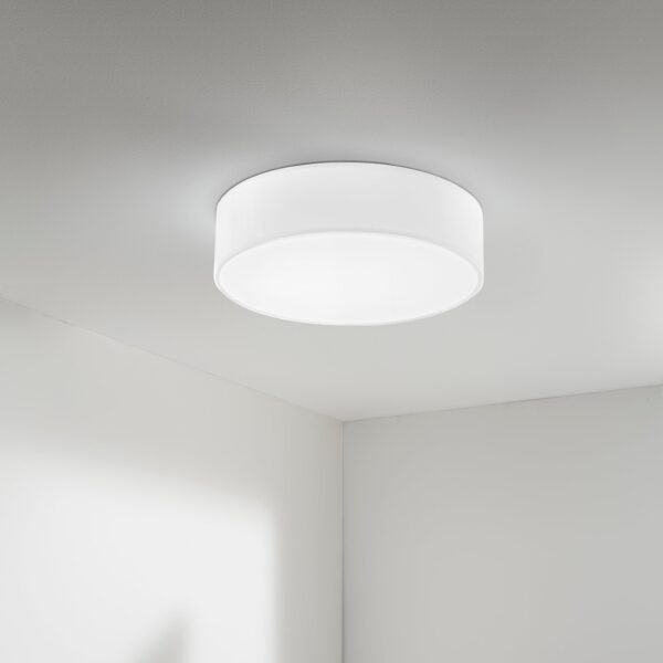 PLAFONIERA CAPITAL BIANCA 7XE27 76X76X15CM