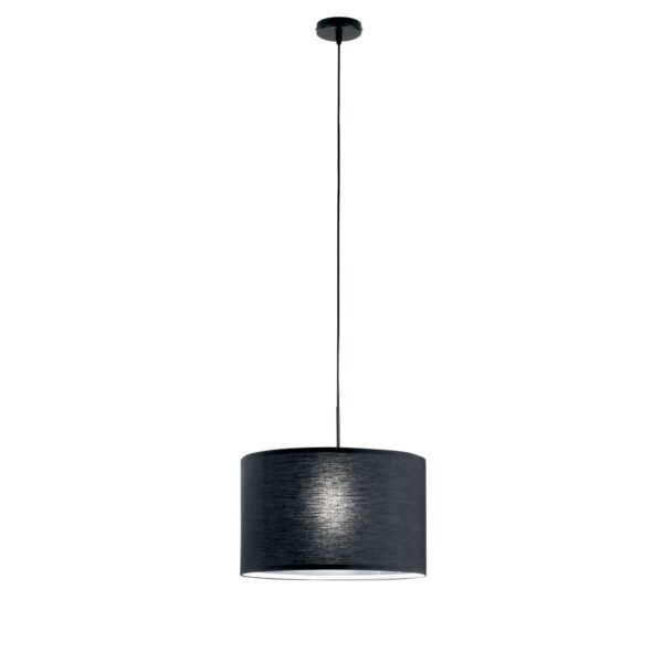 SOSPENSIONE CAPITAL NERA 1XE27 38X38X150CM