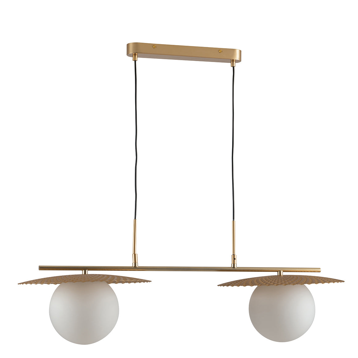 SOSPENSIONE CHAPLIN ORO 2XE27 97X146,2CM