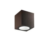 PLAFONIERA CITIZEN CORTEN QUADRATA 1XE27 IP54 15X15X17CM