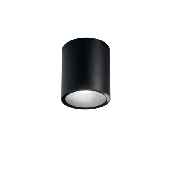 PLAFONIERA CITIZEN NERA TONDA 1XE27 IP54 14,5X17CM