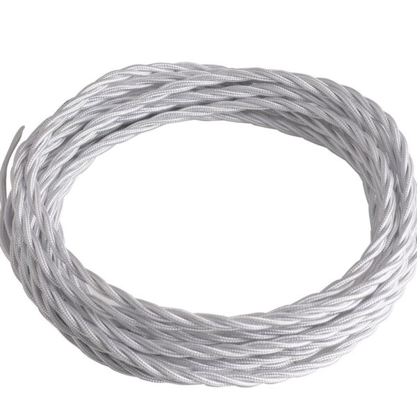 CAVO ELETTRICO CLAY BIANCO 3X0,75 500CM