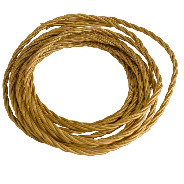 CAVO ELETTRICO CLAY ORO 3X0,75 500CM