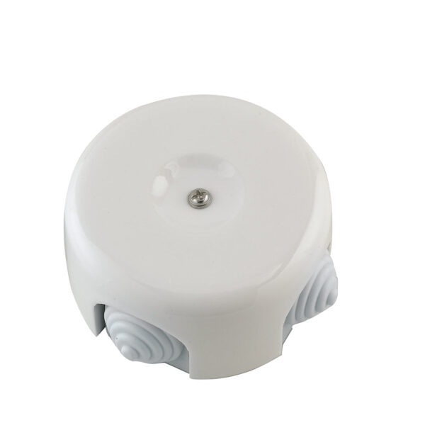 SCATOLA DI DERIVAZIONE ELETTRICA CLAY BIANCA 8X4,5CM