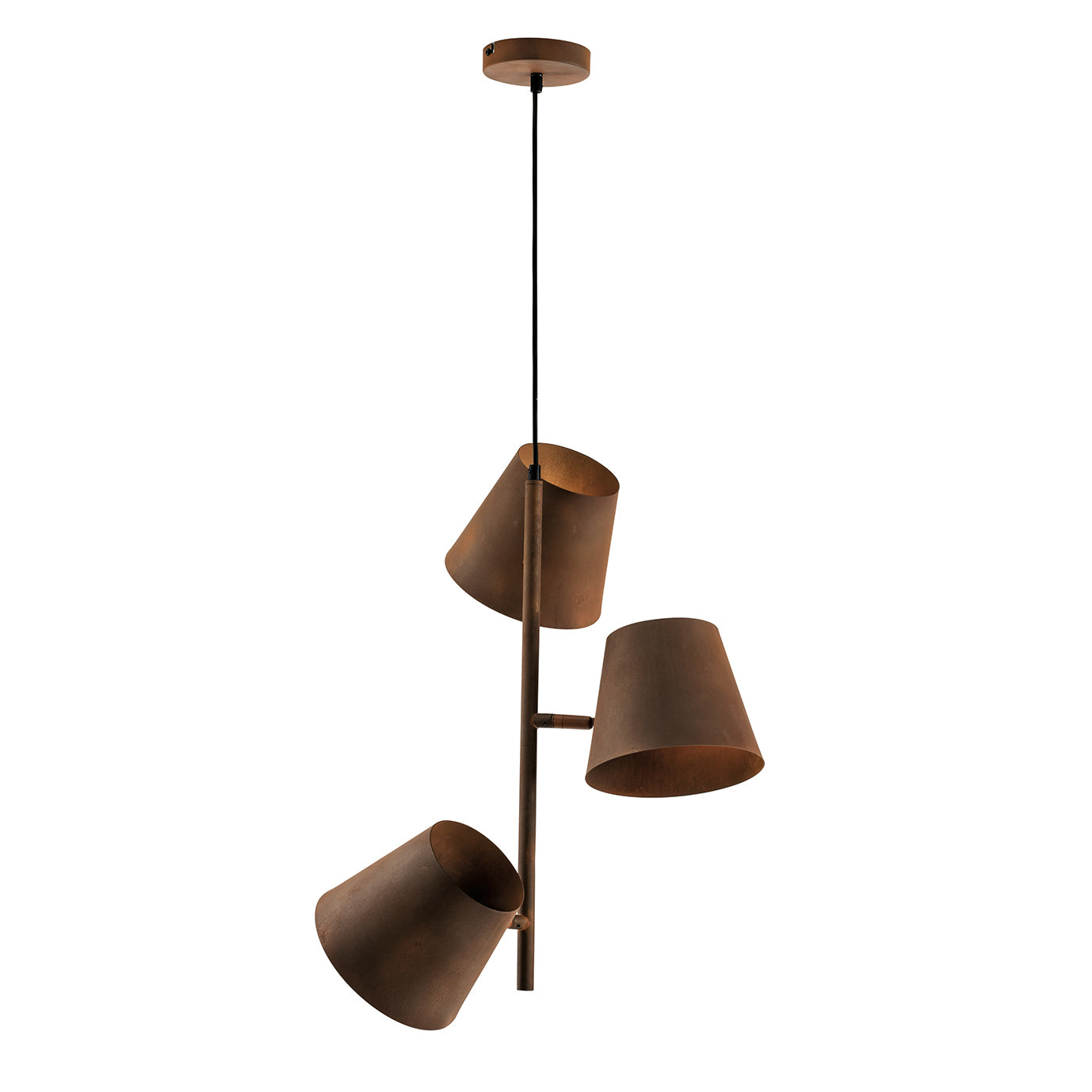 SOSPENSIONE COLT RUGGINE 3XE27 51X212CM