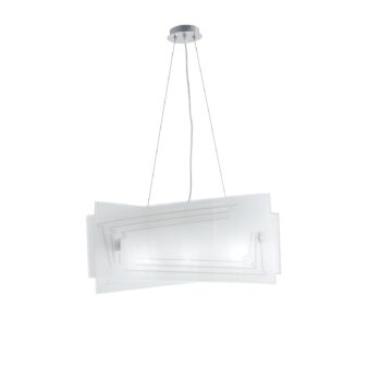 SOSPENSIONE CONCEPT BIANCA 4XE27 60X20X130CM