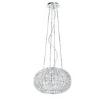 SOSPENSIONE CONCERT CROMO 5XE27 45X135CM