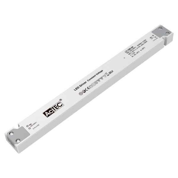 DRIVER LT 24V TENSIONE COSTANTE 100W 4,17A INPUT AC220-240V 31,2X3X1,82CM
