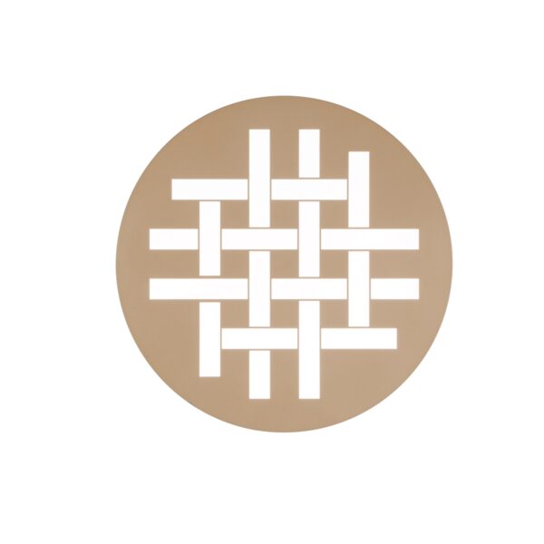 PLAFONIERA LED ELYOT ORO 30W 4060LM CCT 50X50X4,5CM