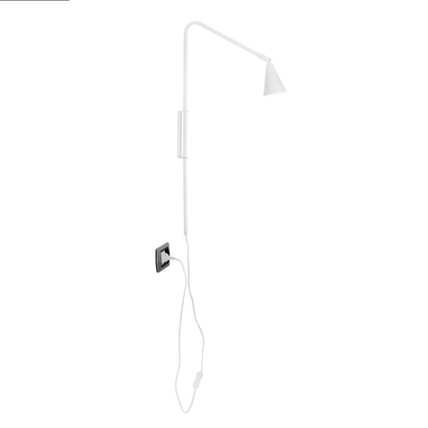 APPLIQUE ENEA BIANCA 1XGU10 37,7X9X69,5CM