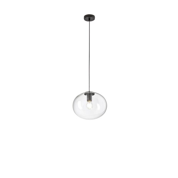 SOSPENSIONE GALAXY NERA 1XE27 30X152CM