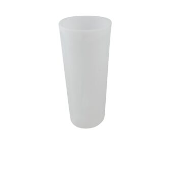 VASO LED RICARICABILE GECO BIANCO TONDO 4W 240LM RGBW DIMM. IP65 TELECOMANDO INCLUSO 38X90CM