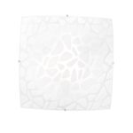 PLAFONIERA ISLAND BIANCA 3XE27 40X40X10CM