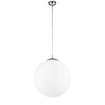 SOSPENSIONE CITY BIANCA 1XE27 45X45X100CM