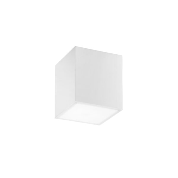 PLAFONIERA LIVING BIANCA 1XE27 14X14X16CM