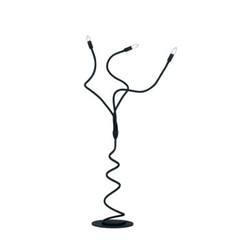 PIANTANA LOVER NERA 3XE14 120X165CM