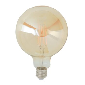 LAMPADINA LED FILAMENTO AMBRA E27 8W 806LM 2500K 300° 95X135mm 15000h CRI80