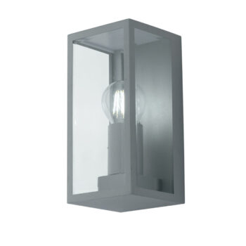 APPLIQUE MONDRIAN SILVER 1XE27 IP44 11X13X23,6CM