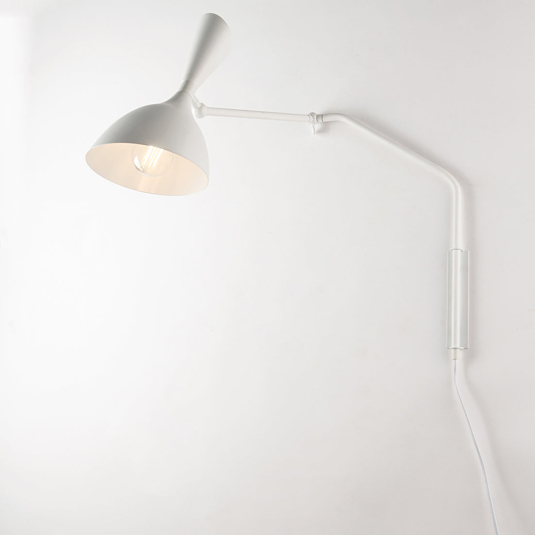 APPLIQUE MORGAN BIANCA 1XE27 74,5X18X53CM