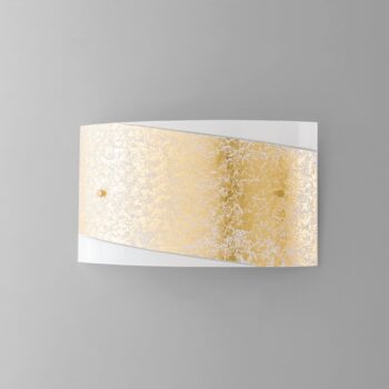 APPLIQUE PARIS BIANCA/ORO 2XE27 35X8,3X20CM