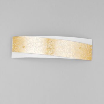 APPLIQUE PARIS BIANCA/ORO 2XE14 45X9X12CM