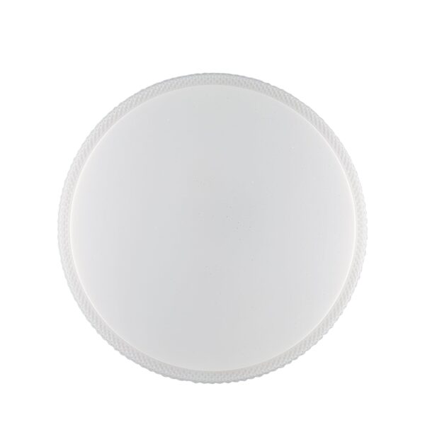 PLAFONIERA LED PIXEL TONDA BIANCA 40W 3900LM CCT DIMMERABILE WI-FI CON TELECOMANDO 49,5X9,5X49,5CM