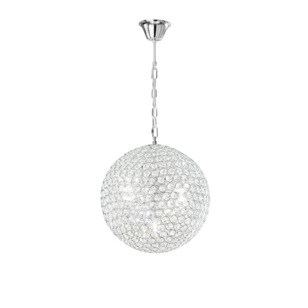 SOSPENSIONE PLANET CROMO 5XG9 35X35X120CM