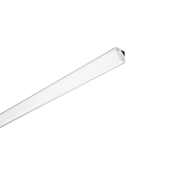 PROFILO IONIK ALLUMINIO/OPALE CON TAPPI E STAFFETTE INCLUSI 200X1,6X1,6CM