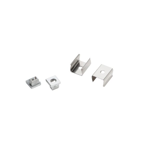 KIT 2 TAPPI PER PROFILO MICRO SILVER