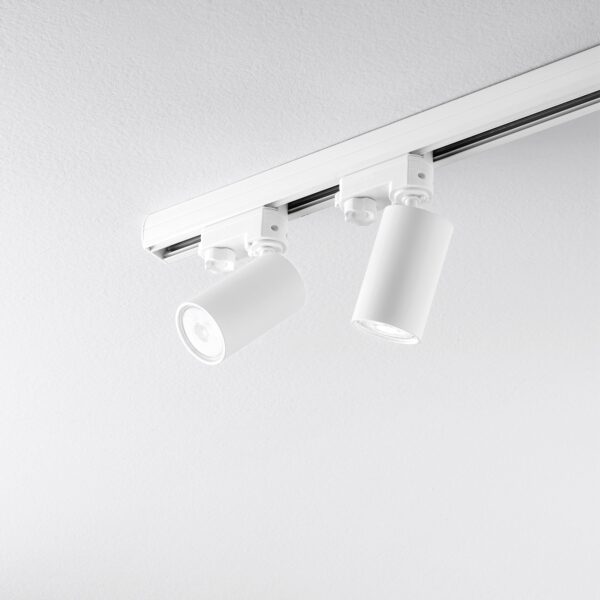 FARO BINARIO SQUIB BIANCO 1XGU10 5,6X17,2CM