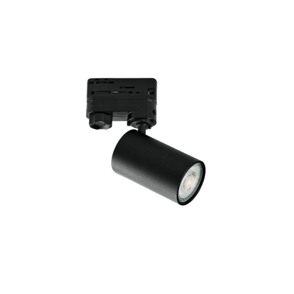 FARO BINARIO SQUIB NERO 1XGU10 5,6X17,2CM