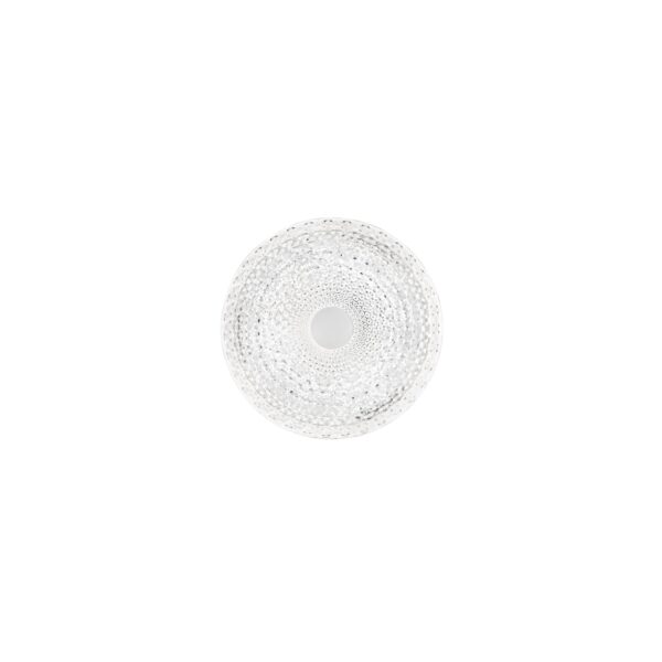 PLAFONIERA LED UNIKA IN ACRILICO BIANCO CON DIFFUSORE EFFETTO DIAMANTATO 18W 2430LM CCT 3000/4000/6500K 29X7,5X29CM