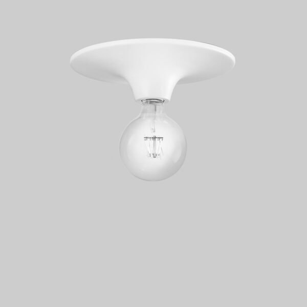 PLAFONIERA VESEVUS BIANCO 1XE27 30X30X8CM